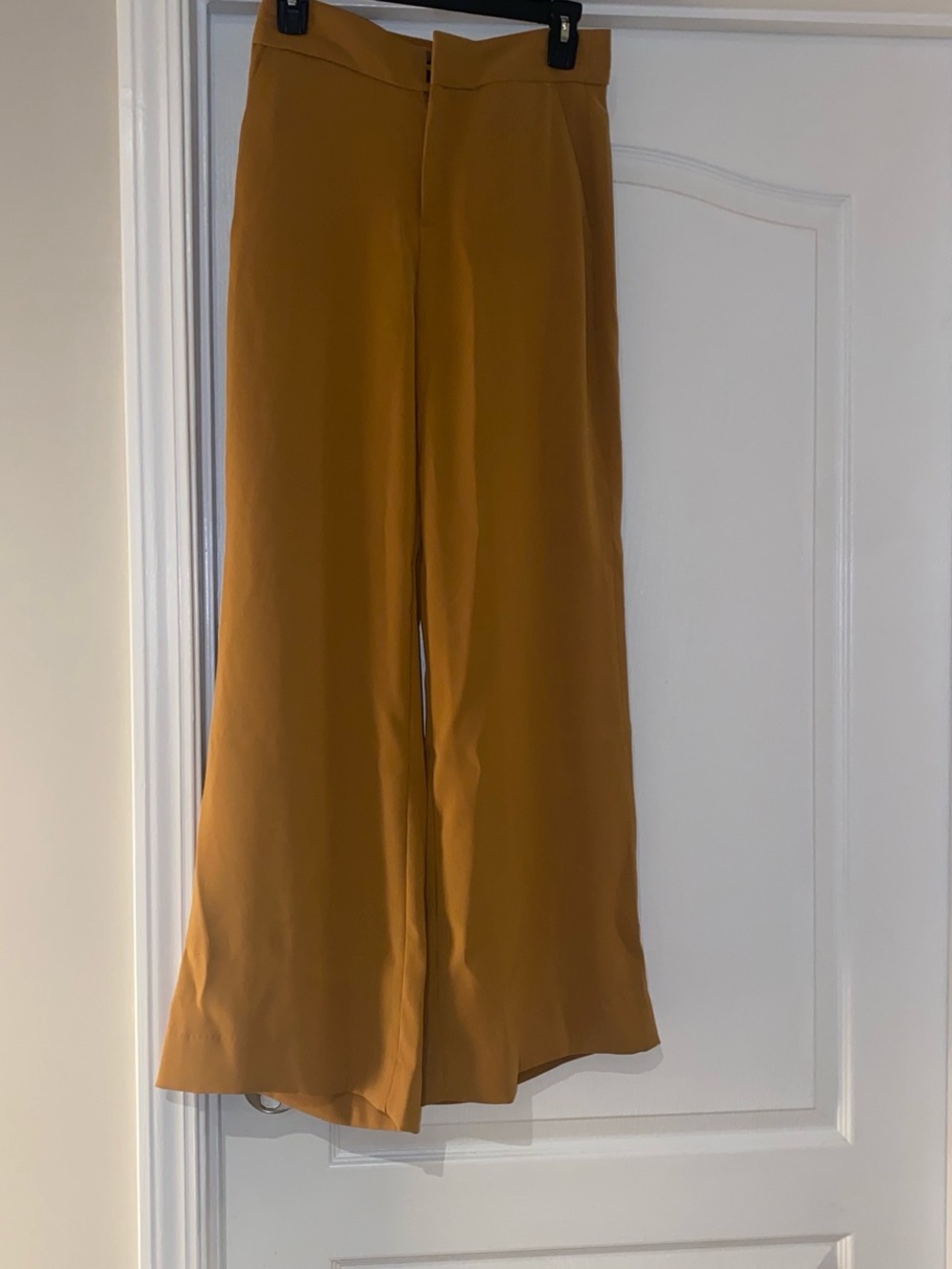 Banana Republic Wide-Leg Pants in Mustard Size 0